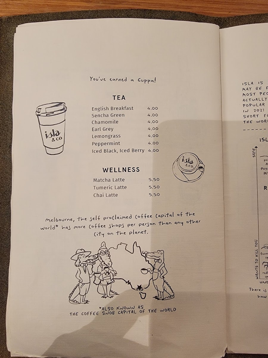 Isla & Co. - Midtown Menu - Image 4